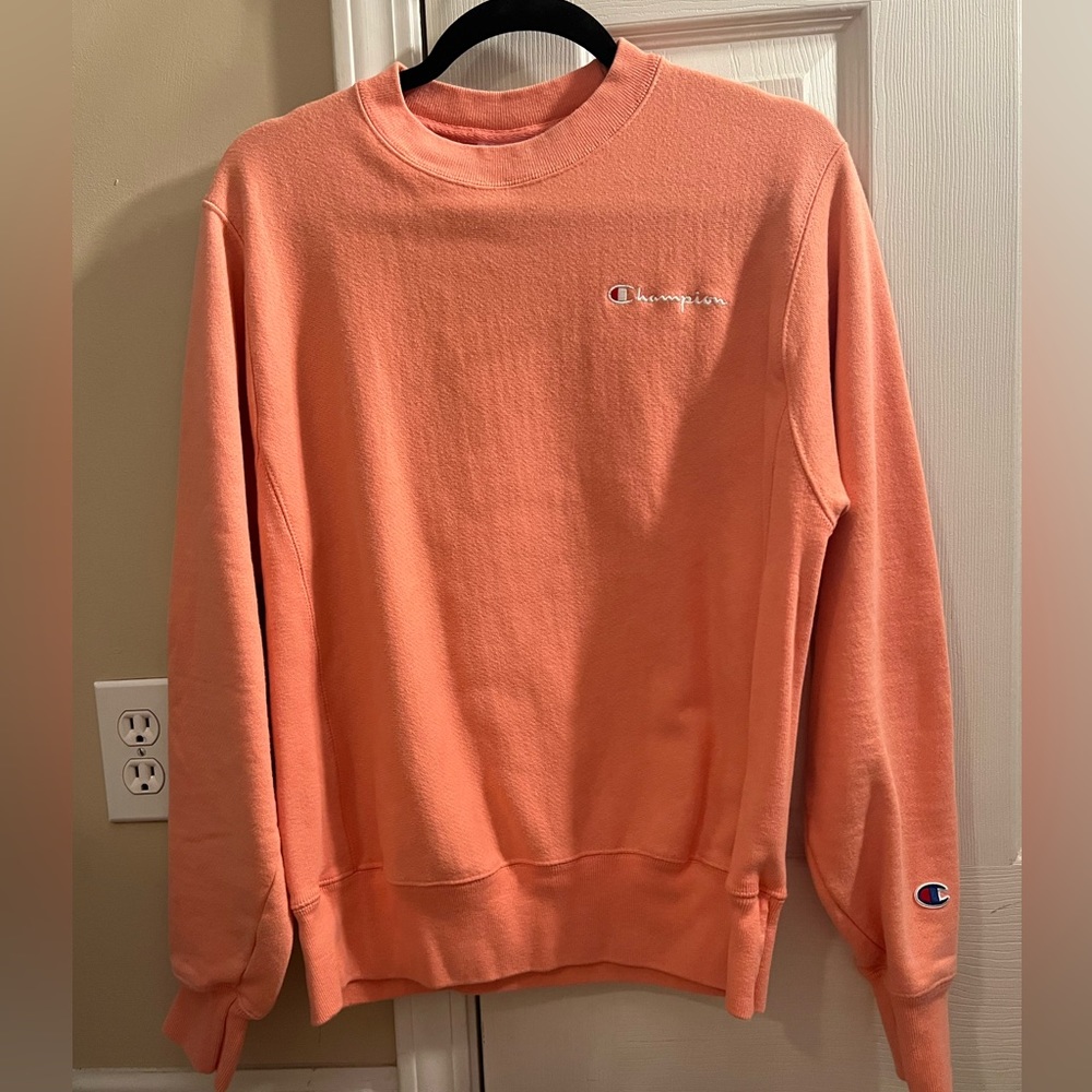 Coral champion crew neck
